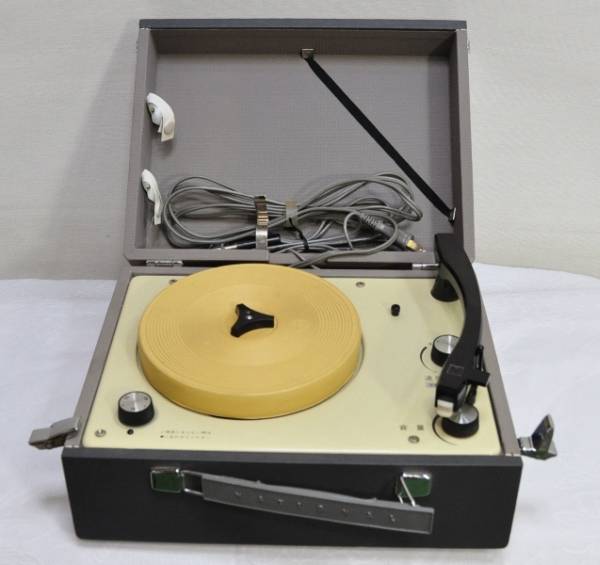 オーディオ機器 planet ナショナルレコードプレーヤーWG-103A外部