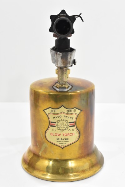 正規品，大得価 当時物 鳩ピース トーチランプ 真鍮 ガソリン バーナー