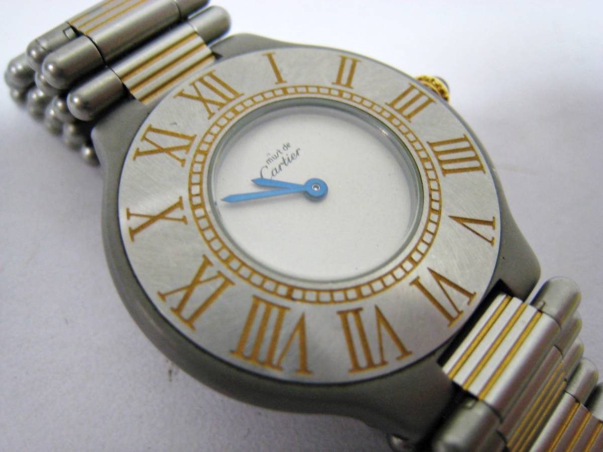 マスト21 カルティエ Cartier 腕時計 ステンレススチール CARTIER 