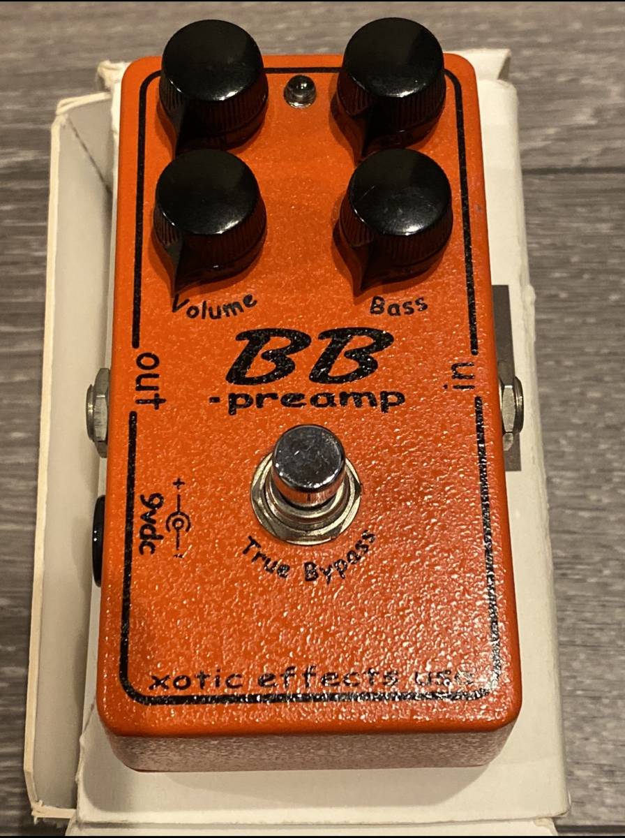 送料無料 Xotic BB Preamp 初期型？ エキゾチック エフェクター