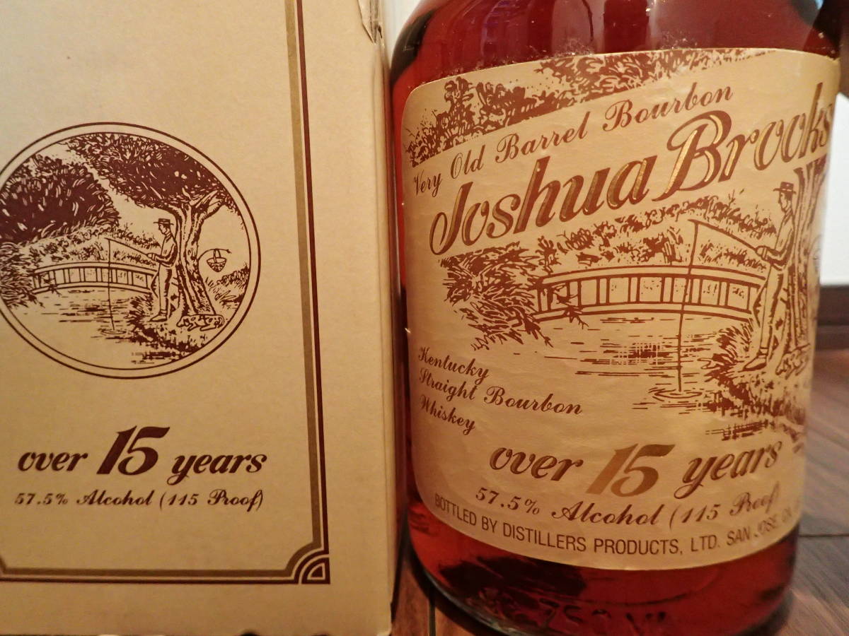 未開栓 ジョシュアブルックス15年 15年 Joshua Brooks ウィスキー 蒸留 