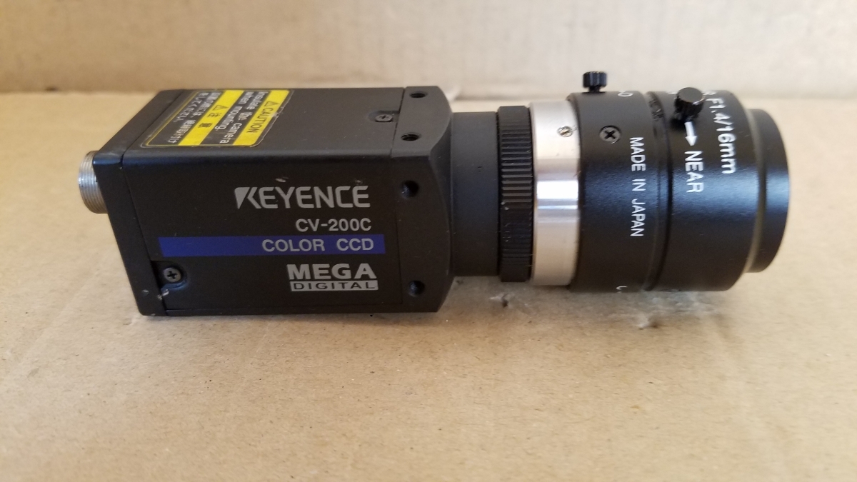 KEYENCE～CV-200C/200万画素:CCDカラーカメラ+CA-LM0510