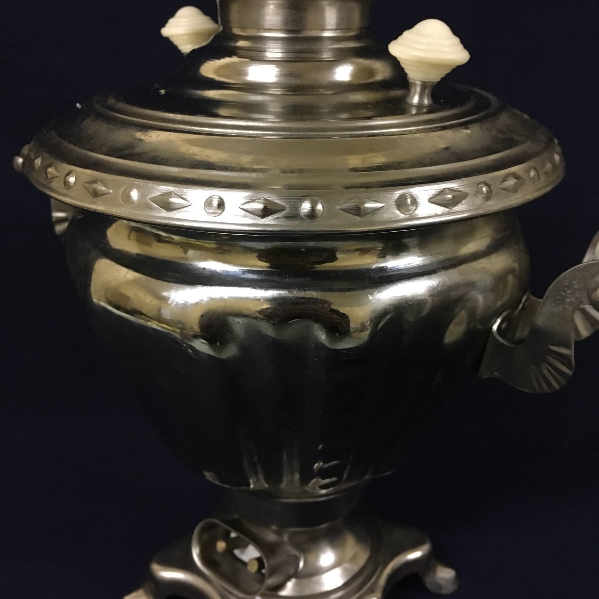 云66） USSR サモワール アンティーク 電気湯沸かし器 ケトル 給茶機