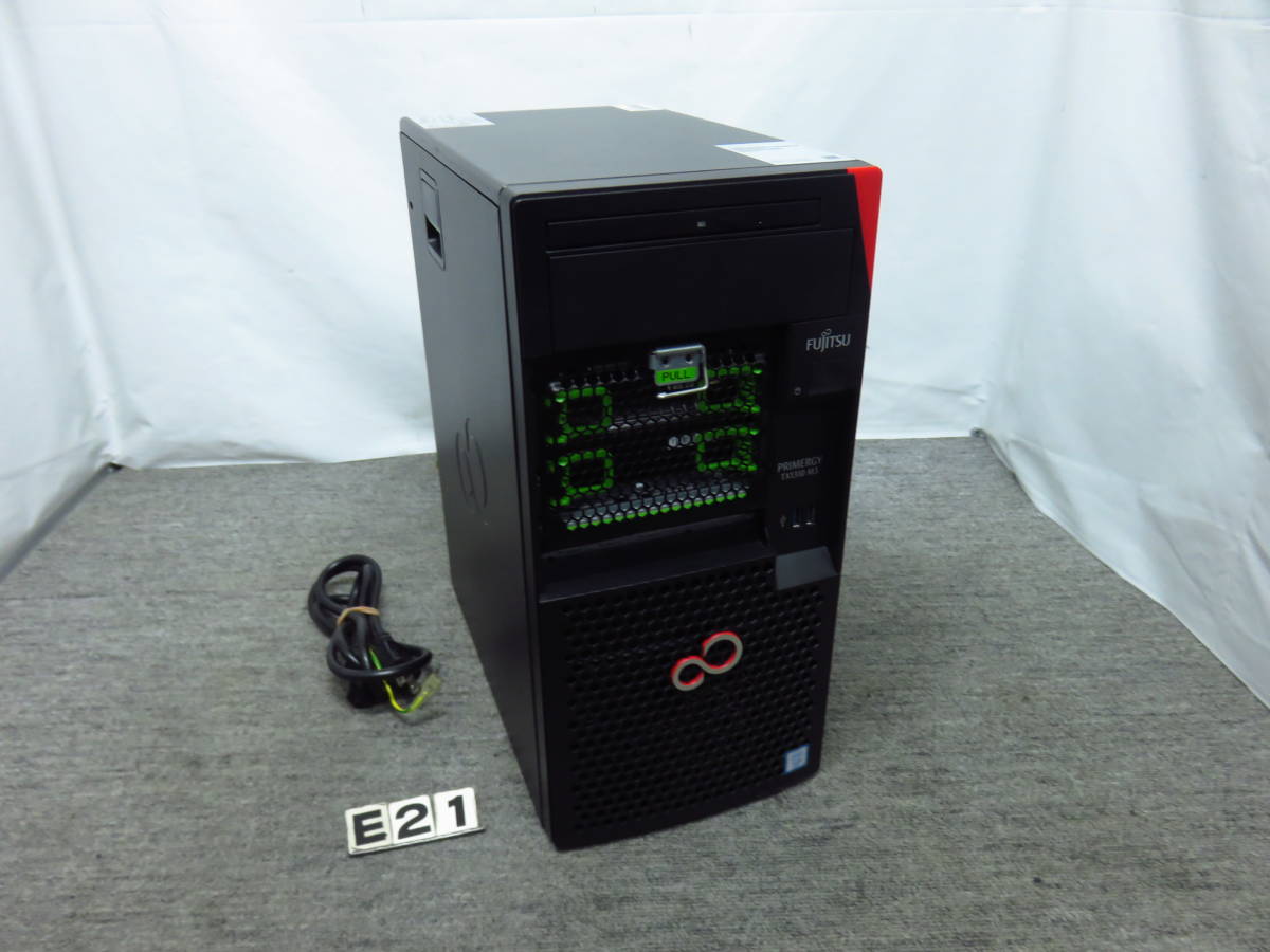 サーバー PRIMERGY TX1310 M3 PentiumG4560 4GB 250G サーバー