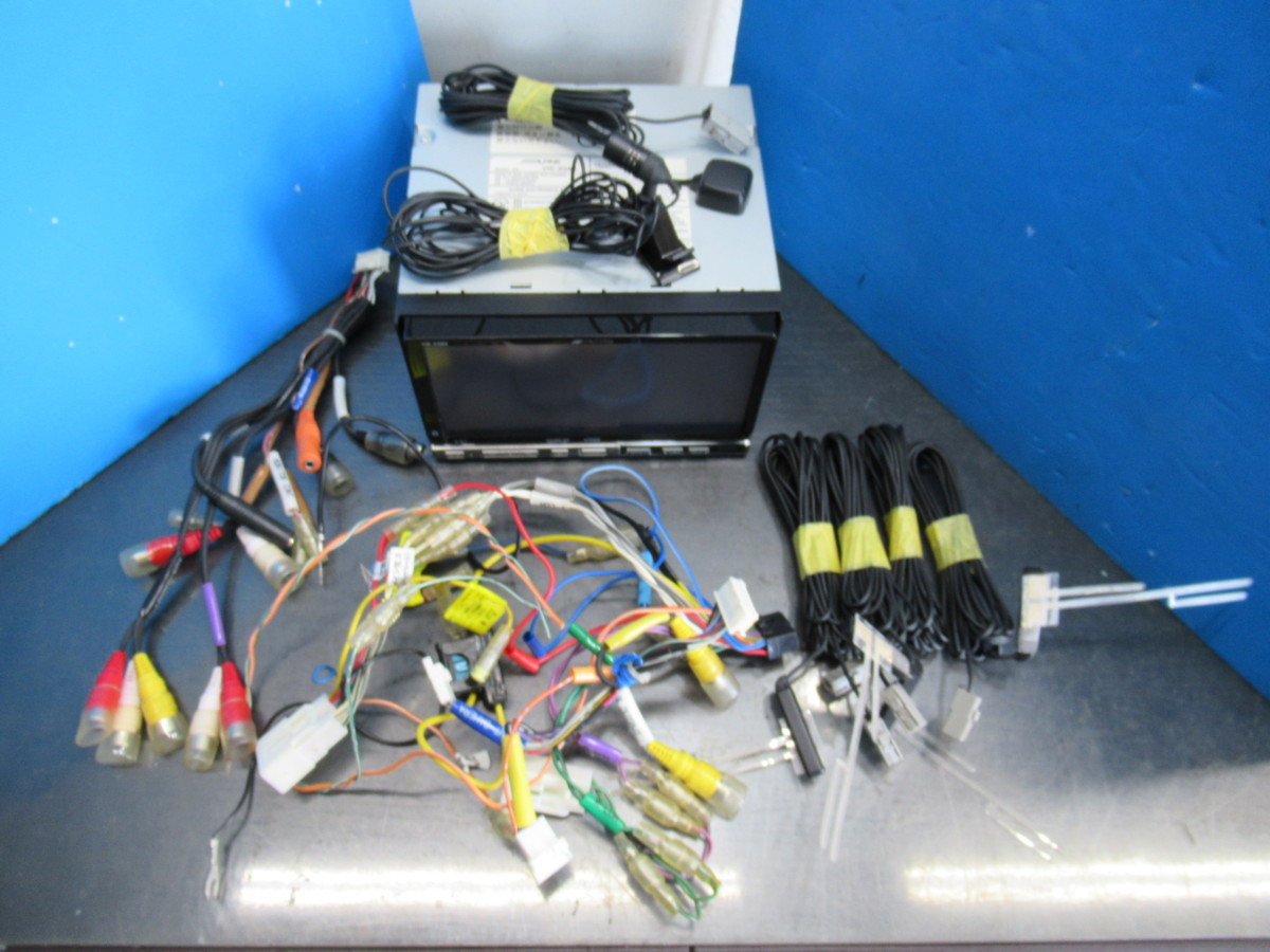 VIE-X08S ALPINE アルパイン VIE-X08S HDDナビ カーナビ 地図 VIE-X08S   アルパイン　HDDナビ　動作OK