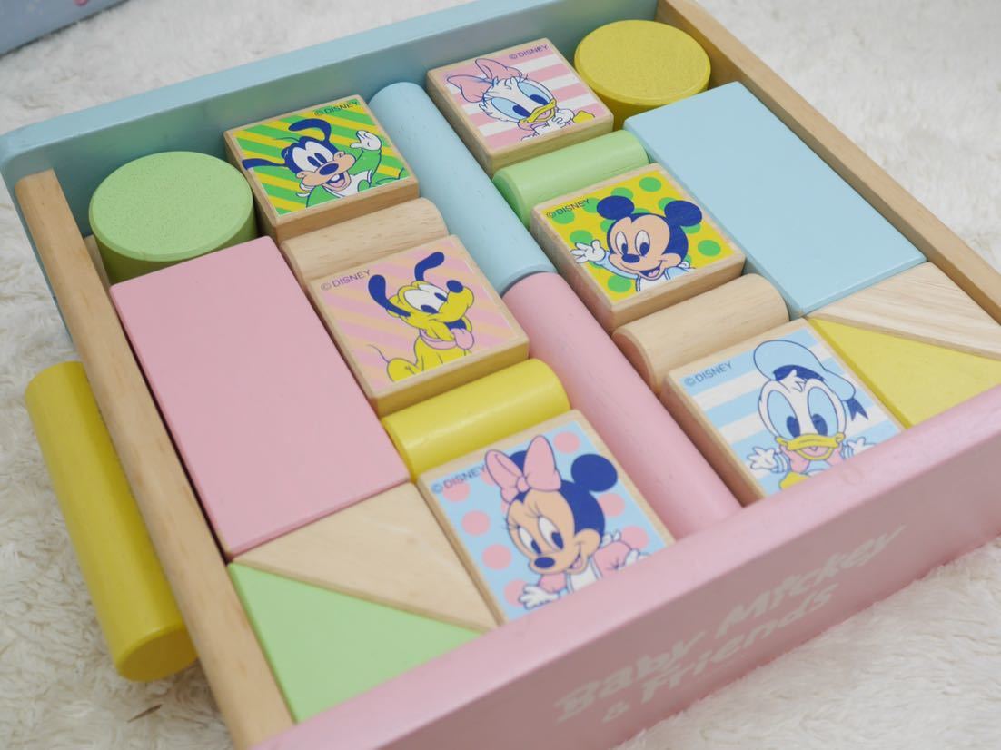 ミキハウス ウッドパズル ディズニーベビー つみき いたずら1歳やりたい放題 知育玩具 知育玩具 売買されたオークション情報 Yahooの商品情報をアーカイブ公開 オークファン Aucfan Com