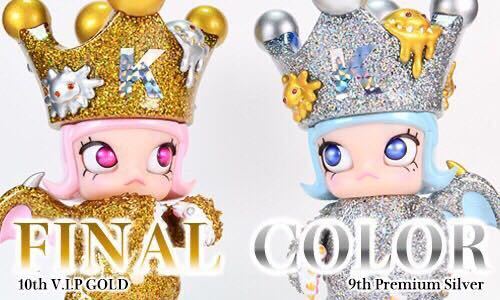 【2体セット】 INSTINCTOY Erosion Molly 9th Premium Silver 10th V.I.P GOLD インスティンクトイ 金 銀 モリー_1