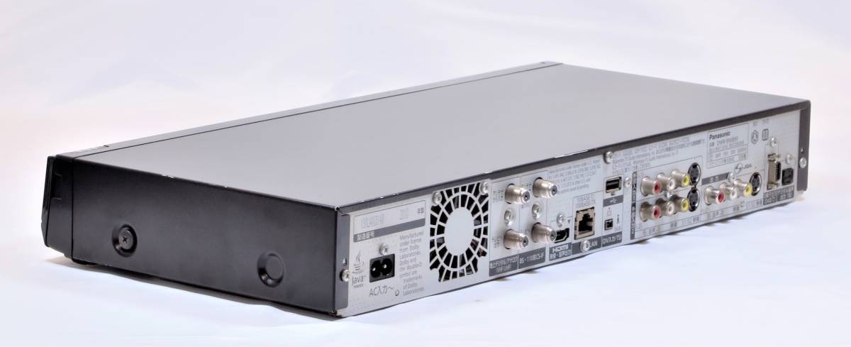 パナソニック 1TB 2チューナー ブルーレイレコーダー ブラック DIGA