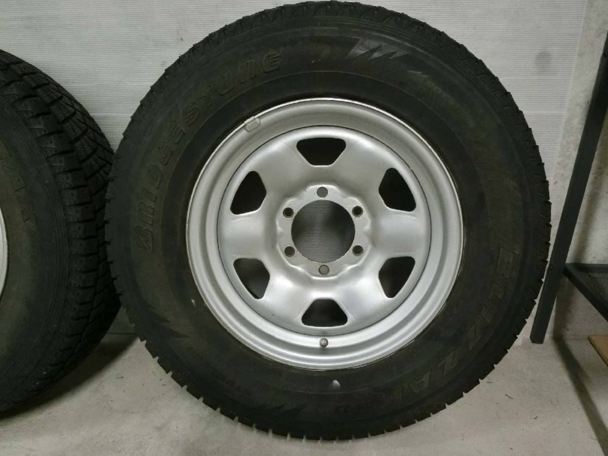 16インチ ☆実用品☆ランクル70系 LX 純正 ナロー スチールホイール 4 