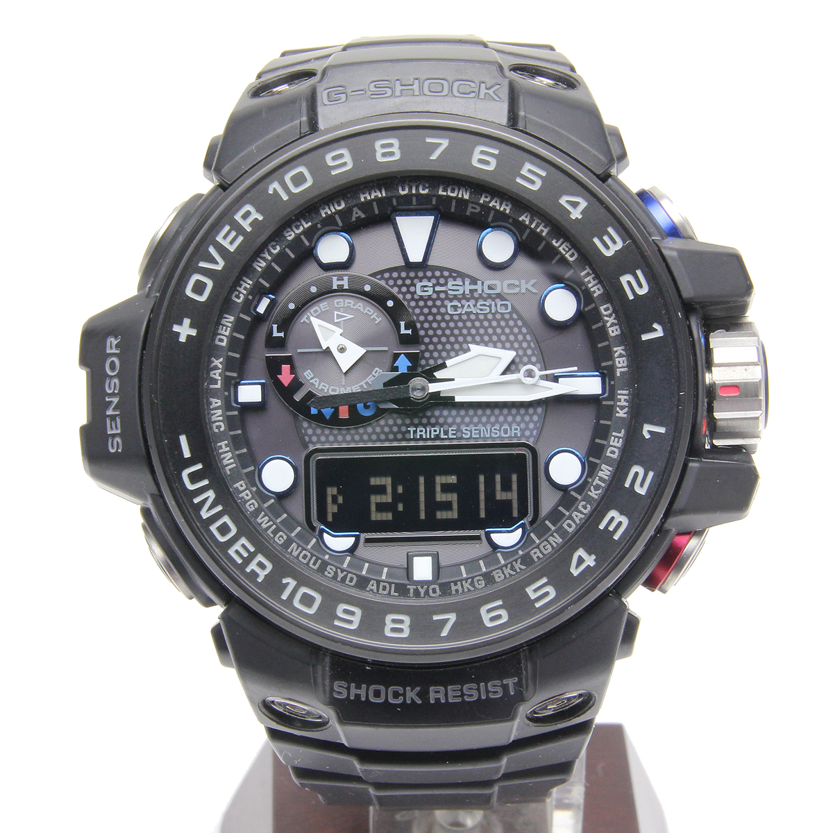 ガルフマスター GWN-1000B-1BJF トリプルセンサー CASIO G-SHOCK 