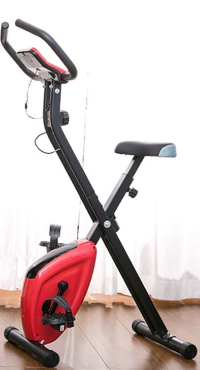  Aランク 新型 フィットネスバイク エアロバイク ダイエット器具 エクササイズ 有酸素運動 折りたたみ可能 家庭用 14.5KG レッド(ランニングマシン、ウォーキングマシン)｜売買されたオークシ ランニングマシン、ウォーキングマシン