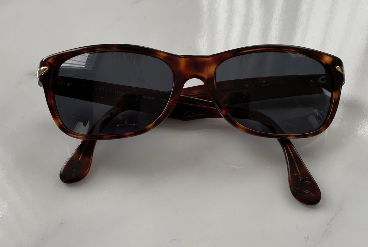 激レア 希少 GIORGIO ARMANI vintage 鼈甲 サングラス ジョルジオ