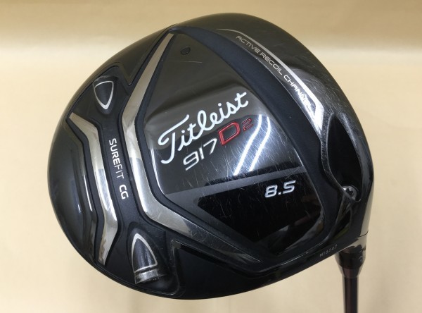 100%新品，送料無料 《タイトリスト★少しマニアックなレアスペック》917 D2★ドライバー★8.5度★Titleist クロカゲ 50★硬さS／1306
