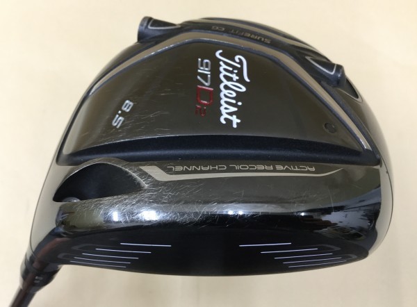 100%新品，送料無料 《タイトリスト★少しマニアックなレアスペック》917 D2★ドライバー★8.5度★Titleist クロカゲ 50★硬さS／1306