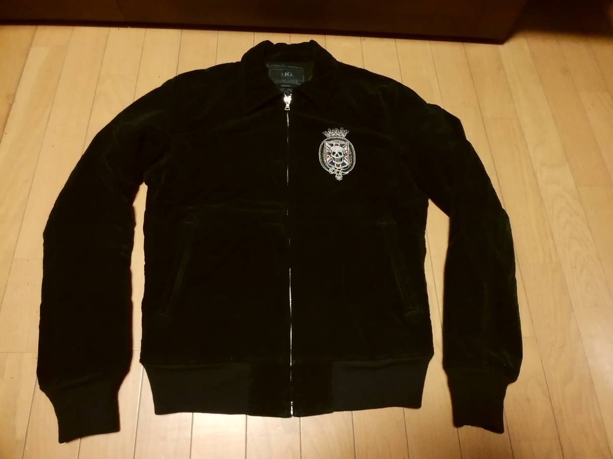 HYSTERIC GLAMOURヒステリックグラマー】ベロアブルゾンM ガール