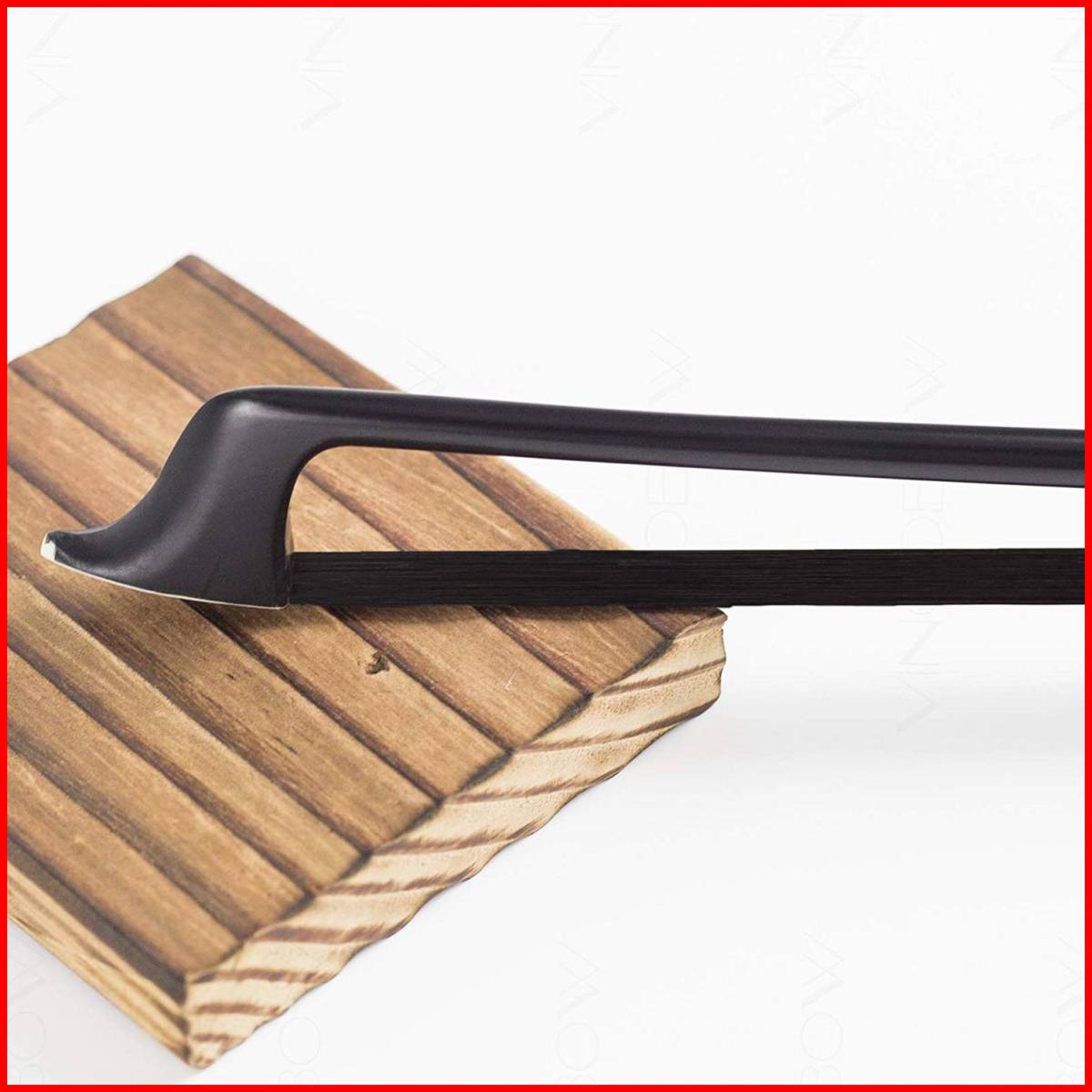 !新品 VINGOBOW チェロ用 天然黒い馬毛カーボン弓 Carbon Fiber Cello (4/4) Bow