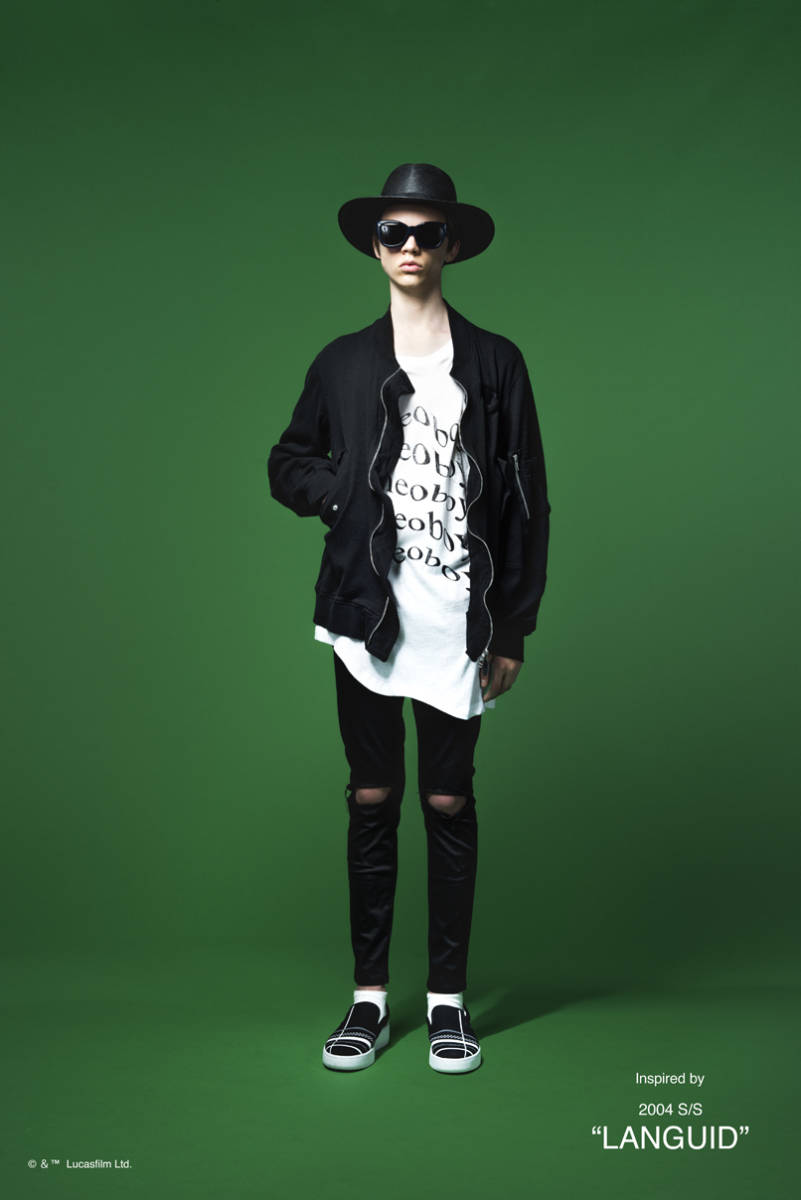 メンズ UNDERCOVER アンダーカバー 16ss MA-1 Languid 歪み