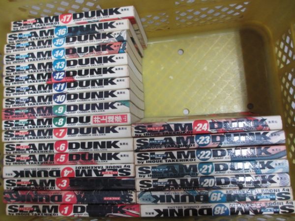 B1289B SLAM DUNK(スラムダンク) 完全版 全24巻全巻セット※傷み有り