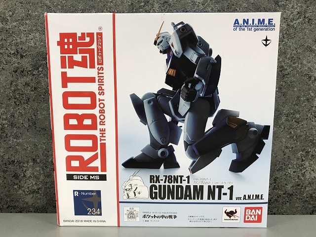 RX-78NT-1 ＜SIDE ROBOT魂 MS＞ ver ガンダムNT-1＆チョバム・アーマー 
