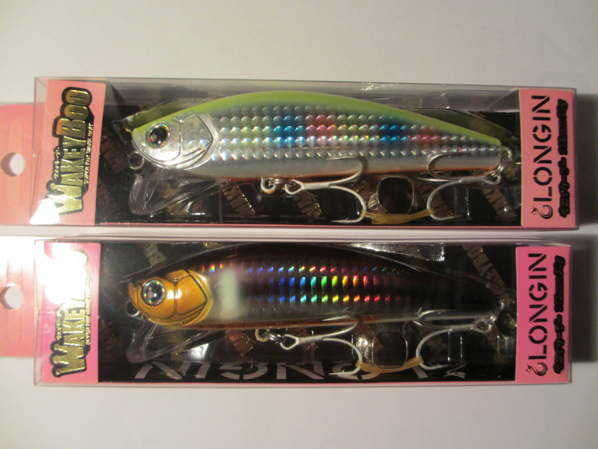  LONGIN WAKEY BOO ウェイキーブー 112 2個セット(トップウォーター)｜売買されたオークション情報、yahooの商品情報をアーカイブ公開 - オークファン 海水