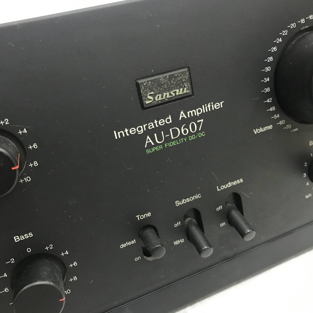 サンスイ SANSUI プリメインアンプ AU-D607 №1101