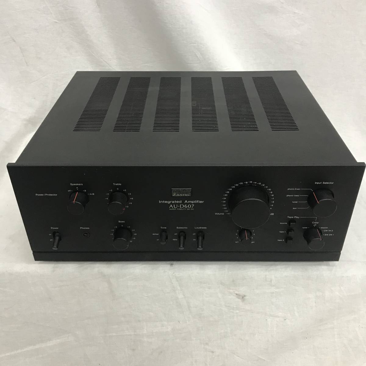 サンスイ SANSUI プリメインアンプ AU-D607 №1101