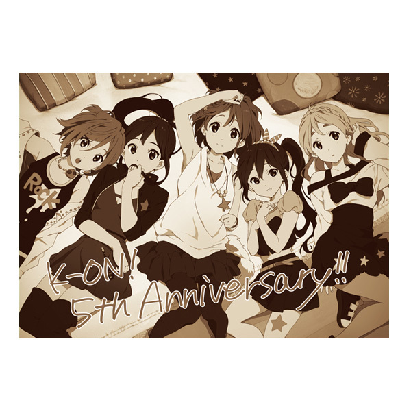 けいおん！ 5周年記念 オリジナルラグマット 公式通販 - けいおん 5