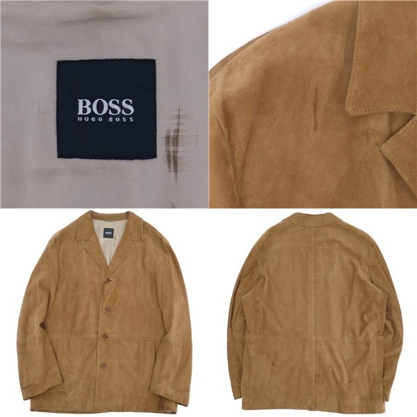 通販超安い ヒューゴボス HUGO BOSS メンズ 羊革 ゴートスキン