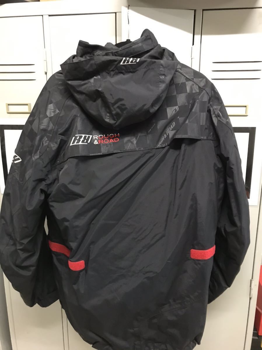 【最終値下げ】ラフ＆ロード デュアルテックスウォームアップパーカー黒 Lサイズ_2