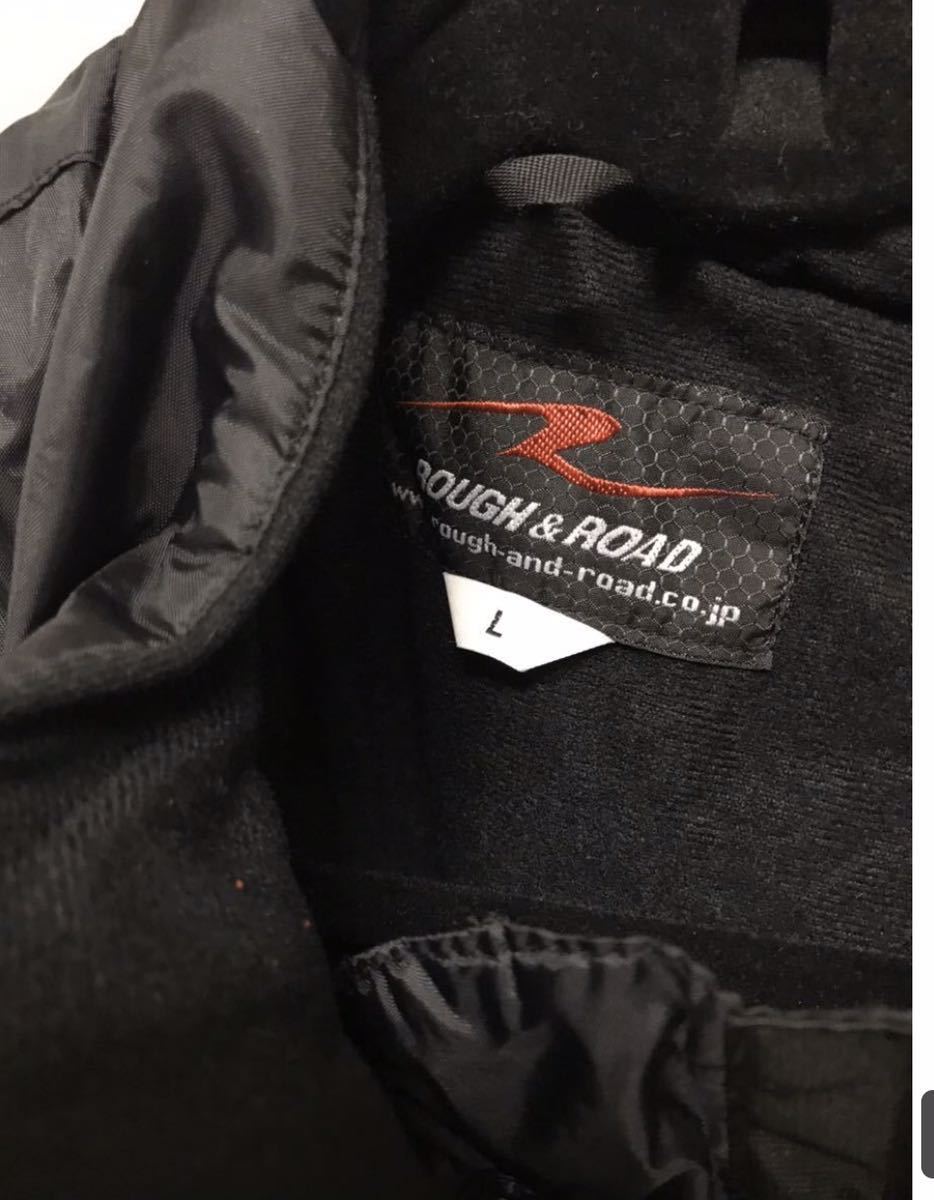 【最終値下げ】ラフ＆ロード デュアルテックスウォームアップパーカー黒 Lサイズ_5