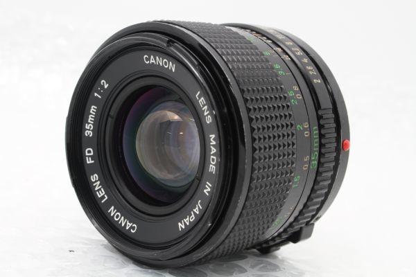 値下げ交渉！送料込み』実用品 Canon New FD 35mm 1:2 2.0 キャノン