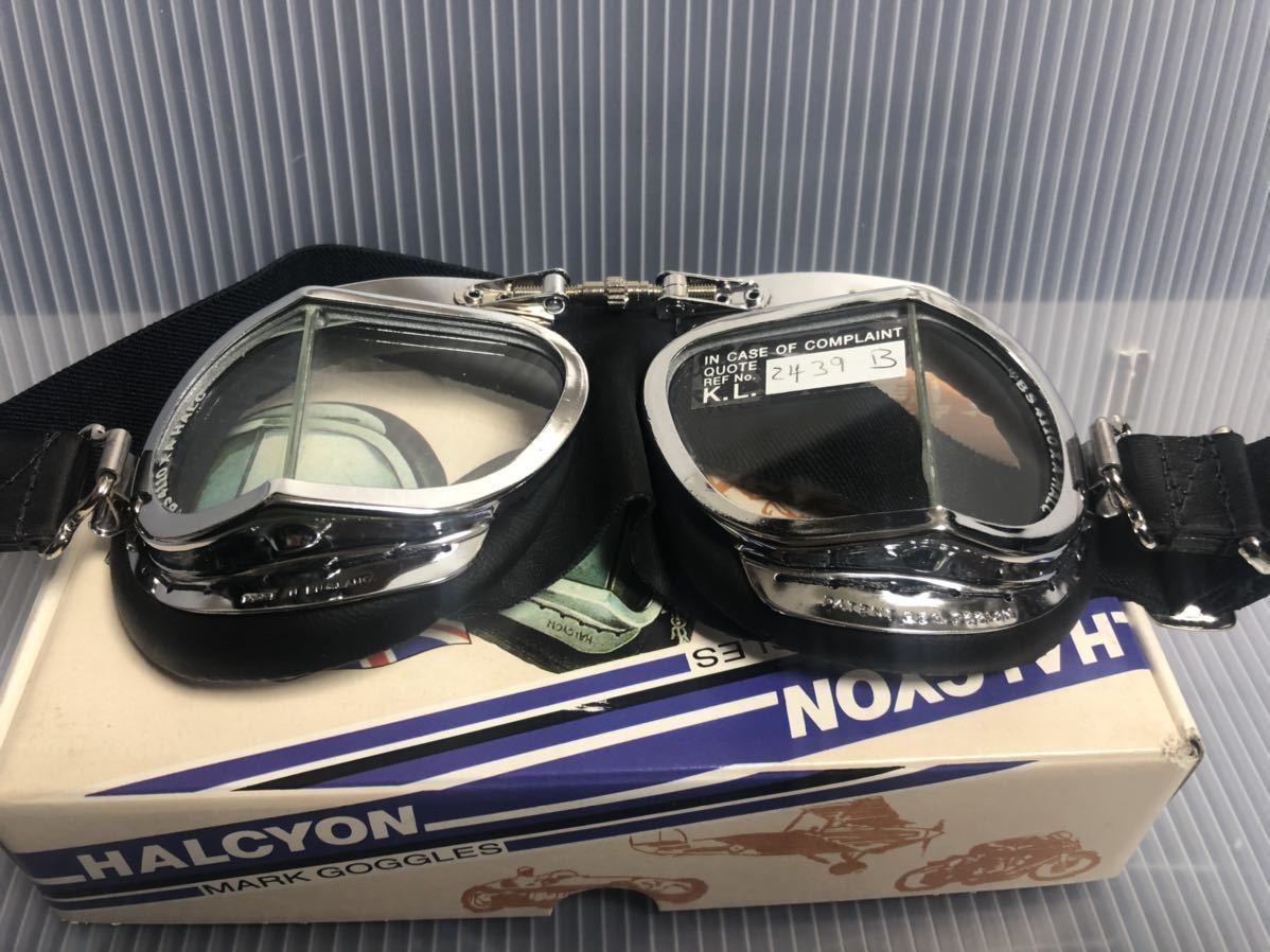 【新品_破格値】Halcyon (ハルシオン) バイクゴーグル MARK9 HALCYON ハルシオン ゴーグル MARK9 DELUXE GOGGLE 検