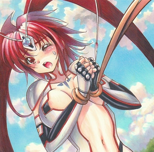 同人手描きイラスト 変幻戦忍 アスカ 練習絵 ヒロイン大ピンチ サイズ 手描きイラスト 売買されたオークション情報 Yahooの商品情報をアーカイブ公開 オークファン Aucfan Com