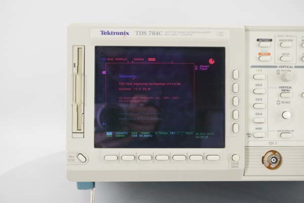 JUNK Tektronix InstaVu TDS784C COLOR 4ch DIGITIZING OSCILLOSCOPE ...