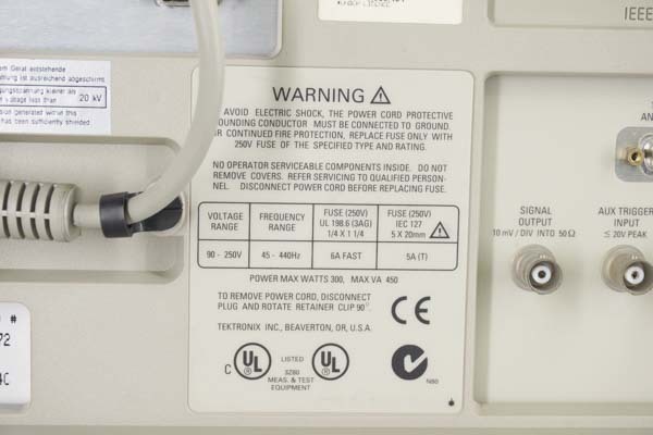 JUNK Tektronix InstaVu TDS784C COLOR 4ch DIGITIZING OSCILLOSCOPE ...