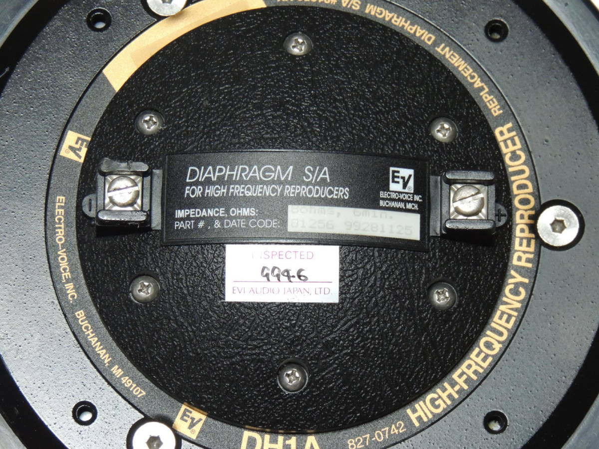 ☆EV（エレクトロボイス） DH1A 2吋ドライバー ペア ステー付き 【公式