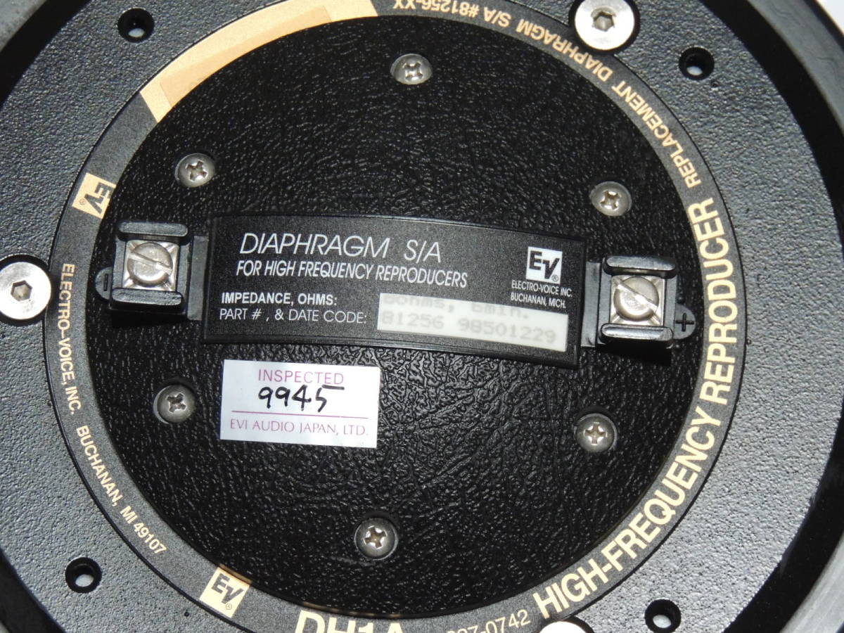 ☆EV（エレクトロボイス） DH1A 2吋ドライバー ペア ステー付き 【公式