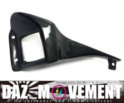 DAZ_MOVEMENT XB用 左カーボンエアスクープ DAZオリジナル Buell