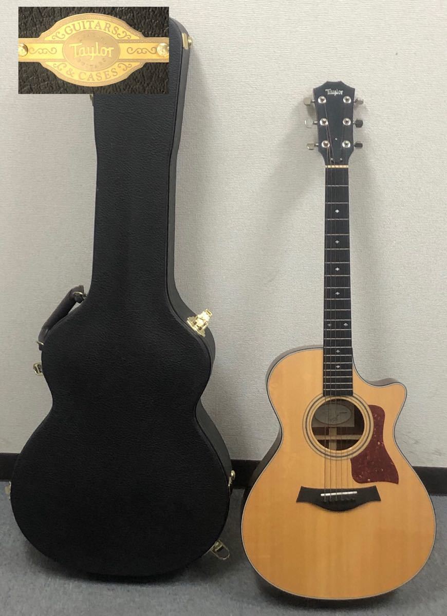 ■Taylor/テイラー■エレアコ　アコースティックギター　ハードケース付き 美品保管品】TAYLOR/テイラー/アコースティックギター/312c・専用
