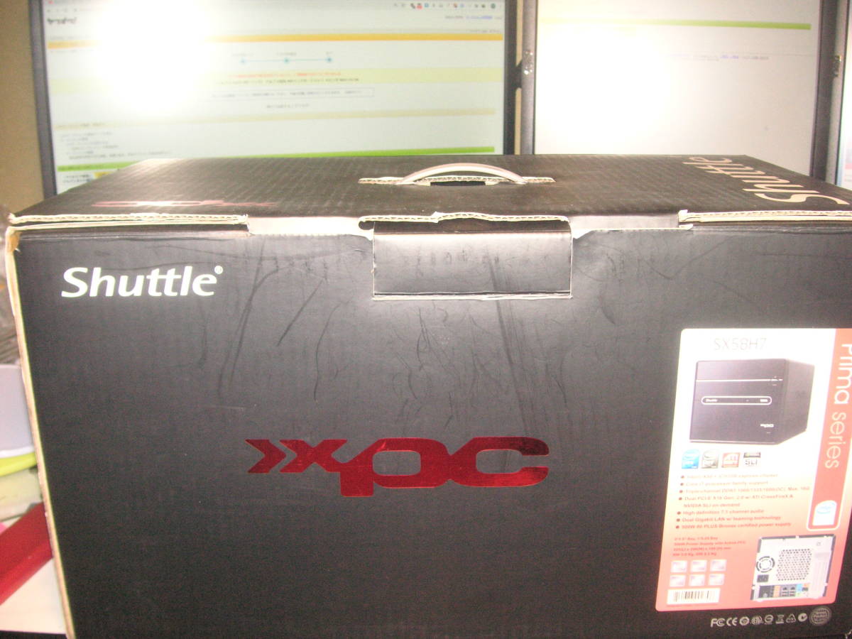 SLI対応 X58 LGA1366 スーパーハイエンドキューブ Shuttle SX58H7(ベアボーンキット)｜売買されたオークション情報 ...