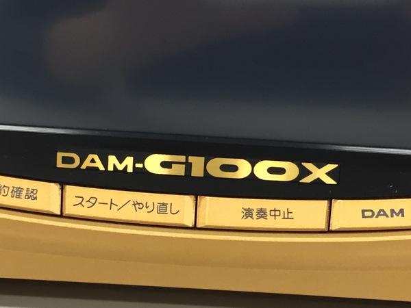 中古 第一興商 DAM-G100X Cyber DAM HD サイバーダム ゴールド 10.1