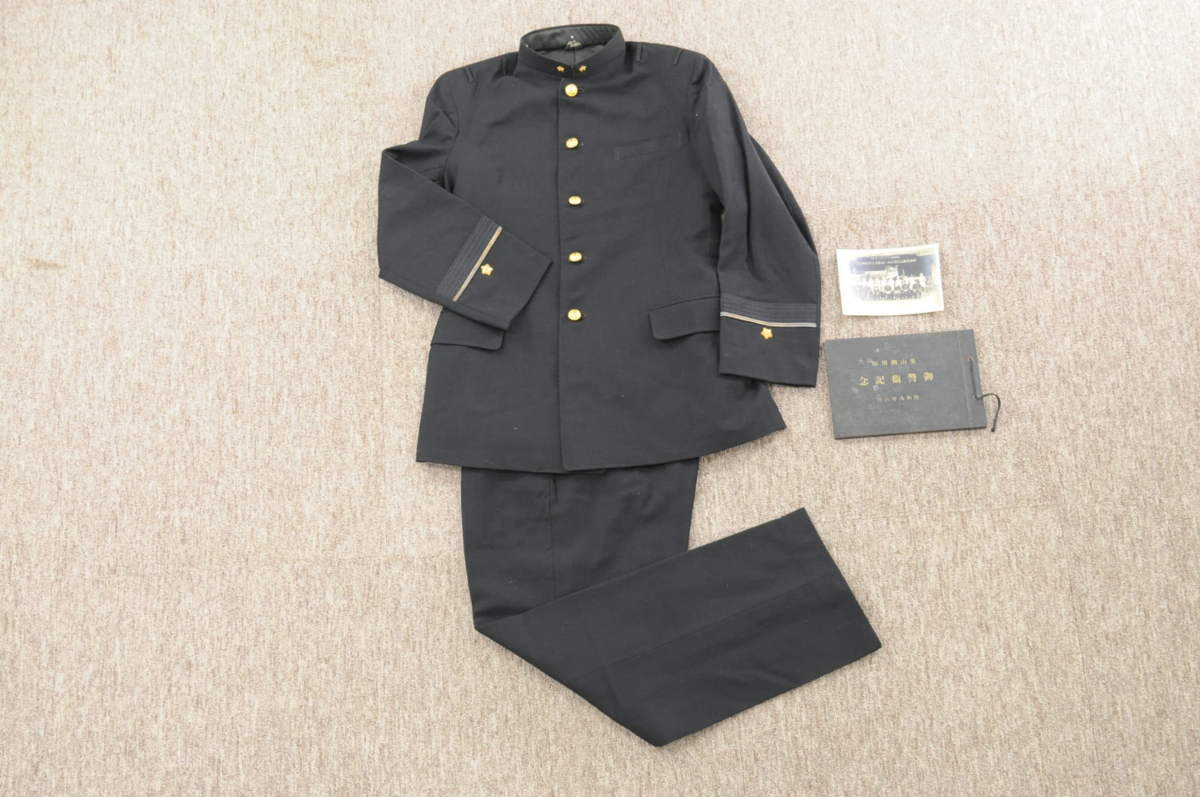 昭和初期当時物 警衛服 横浜 山本洋服店 葉山御用邸 消防隊 警護服 直接引取り歓迎 12-C151/1/160