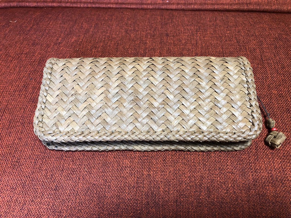 純国産 山葡萄 縦網代編み 21.0cm 五十嵐喜良作 国産蔓使用 新品 職人