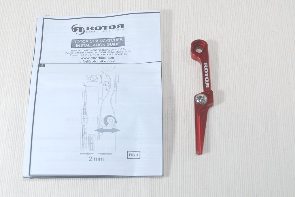 【送料無料，人気】 Rotor ローター Chain Catcher チェーンキャッチャー 赤(チェーン)｜売買されたオークション情報、yahooの商品情報をアーカイブ公開 - オークファン チェーン