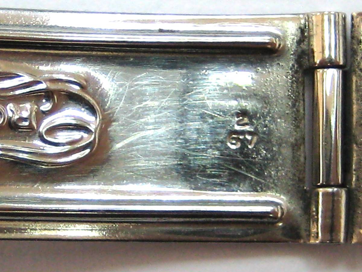 ロレックス 17mm 純正 ステンレス リベット ブレス 【REF：7205