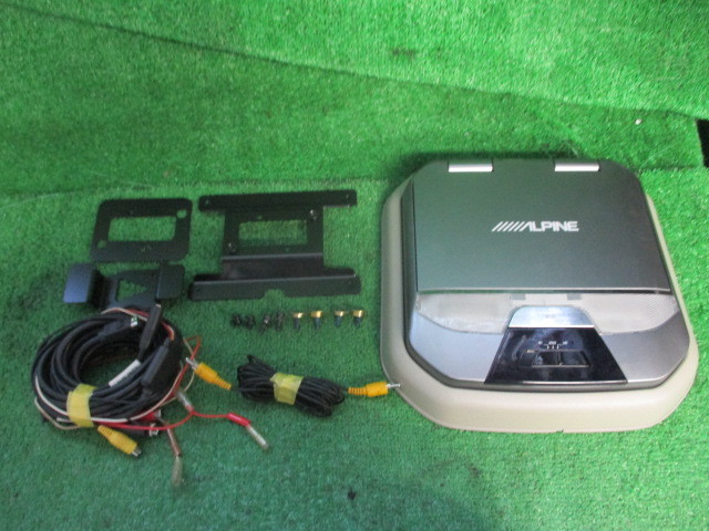 318216☆ALPINE アルパイン【TMX-R900】9インチ フリップダウン