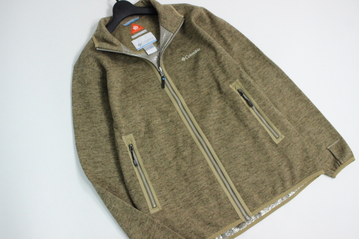 人気セール，定番 AFR-123 5000円以上 コロンビア Columbia OMNI-HEAT OMNI-SHIELD ジップアップジャケット L ダークベージュ系(ジャケット、上着)｜売買されたオークション情報、yahooの商品情報をアーカイブ公開 - オーク 男性用