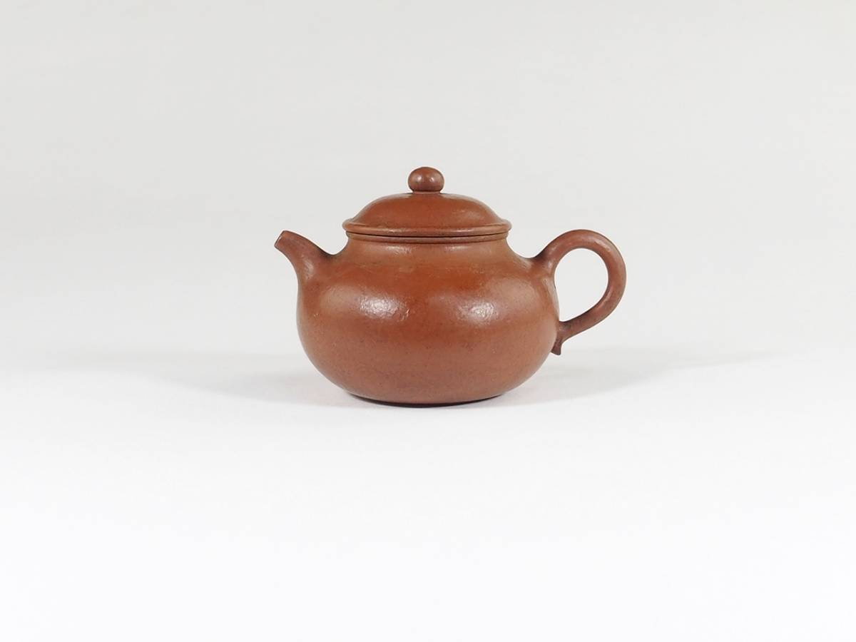 1 中国 宜興 水盆 民国 ( 朱泥 煎茶 茶壺 紫砂 急須 花盆 鉢