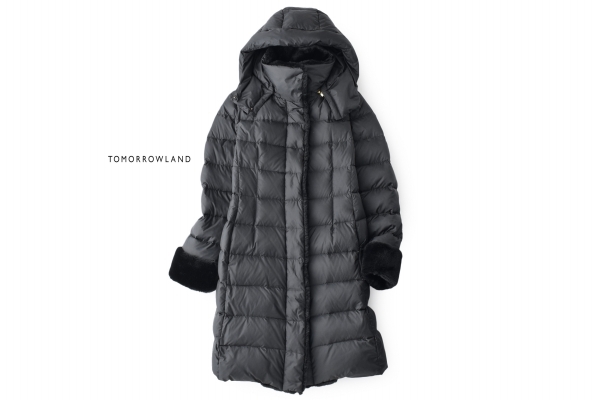  極上 トゥモローランドボールジー 36size/9号 ダウンコート黒J277(コート)｜売買されたオークション情報、yahooの商品情報をアーカイブ公開 - オークファン 女性用