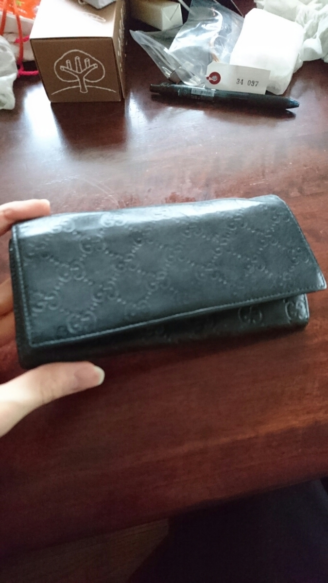 グッチ GUCCI 長財布 | レザー シマ（形状（財布）二つ折り財布 